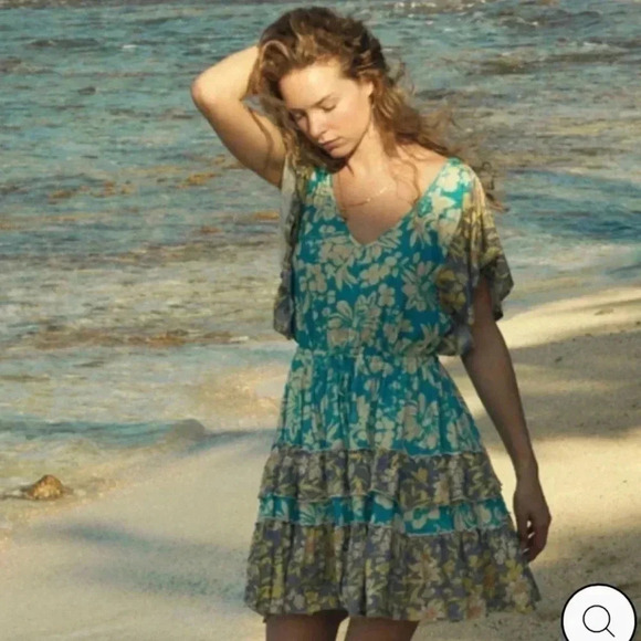 Anthropologie Daily Practice Tiered Ruffle Mini Dress NEW WITH TAG - Picture 2 of 7